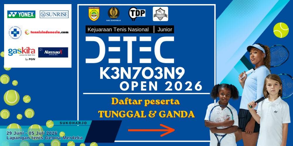 Daftar Peserta – DETEC K3N7O3N9 OPEN 2026